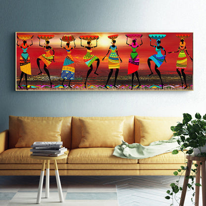 Quadro Donne Africane che Danzano