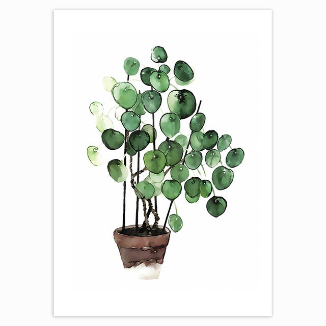 Stampa Piante Tropicali