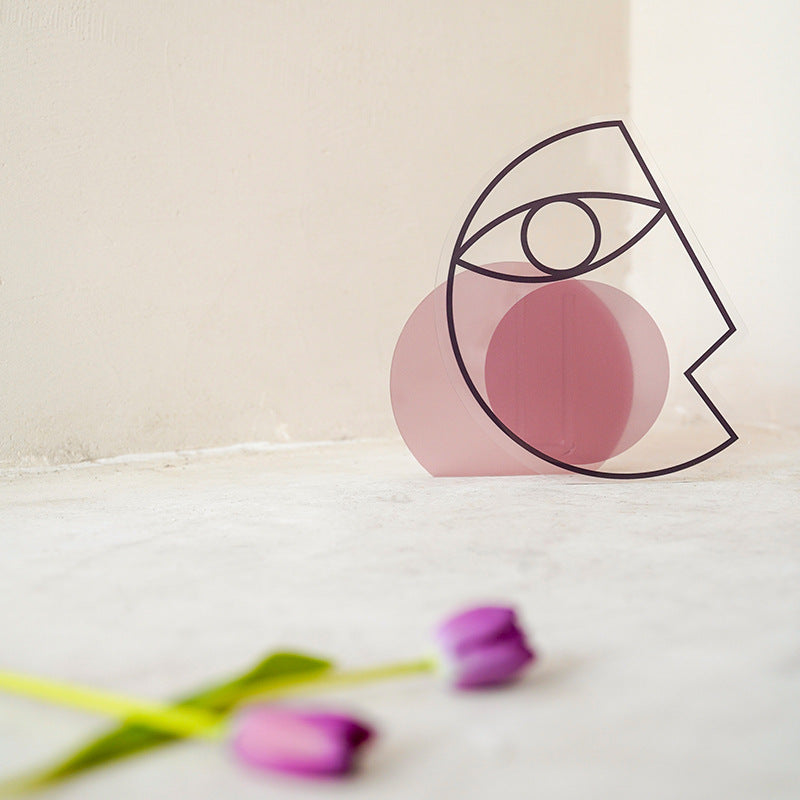 Decorazione luna acrilico