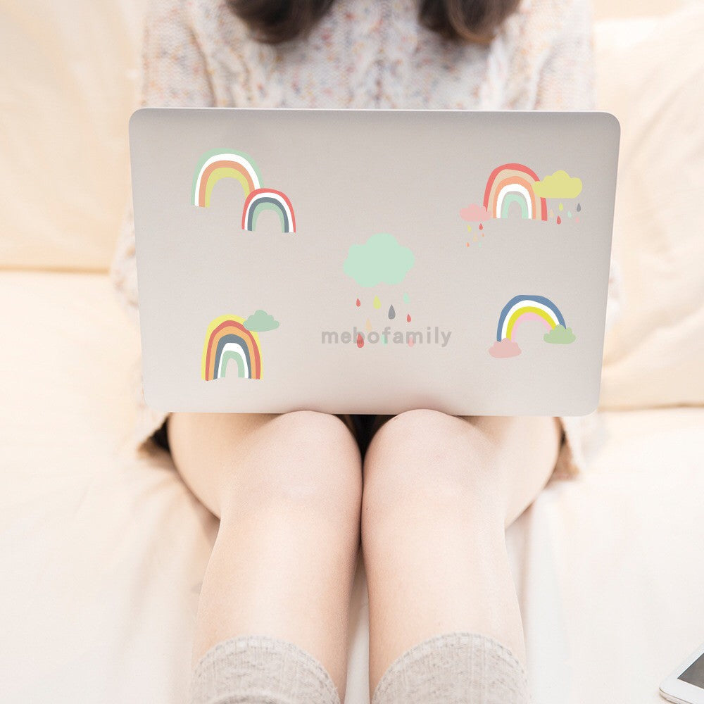 Adesivo arcobaleno rimovibile