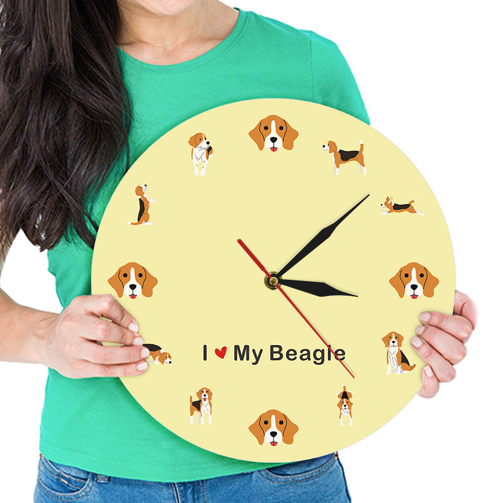 Orologio da parete Beagle cani