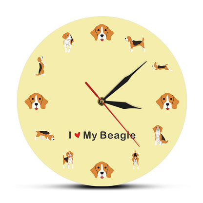 Orologio da parete Beagle cani