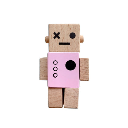 Robot di legno mobile