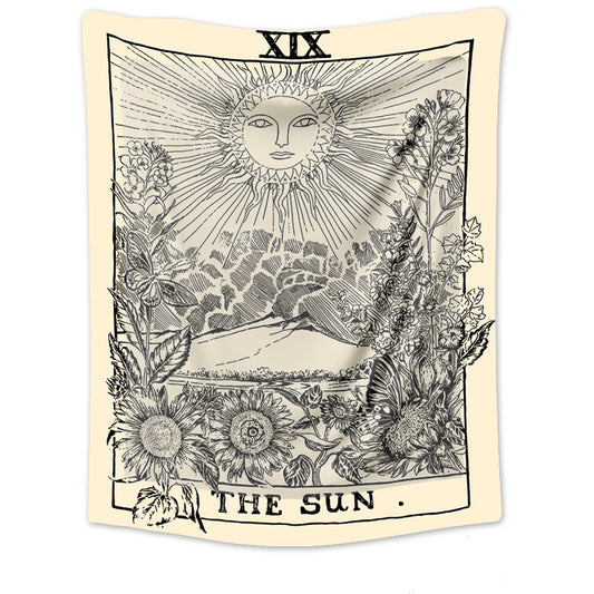 Arazzo The Sun sole oro girasoli