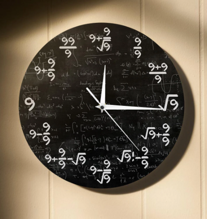 Orologio da parete Tavola chimica