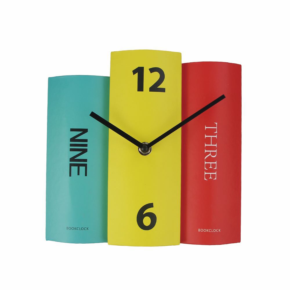 Orologio da parete Libro triplo