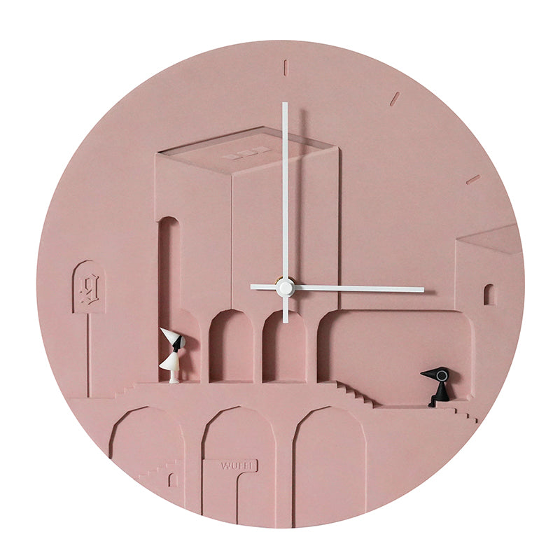 Orologio da parete Architettura blu