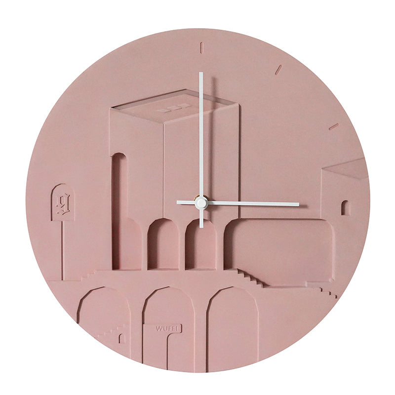 Orologio da parete Architettura blu