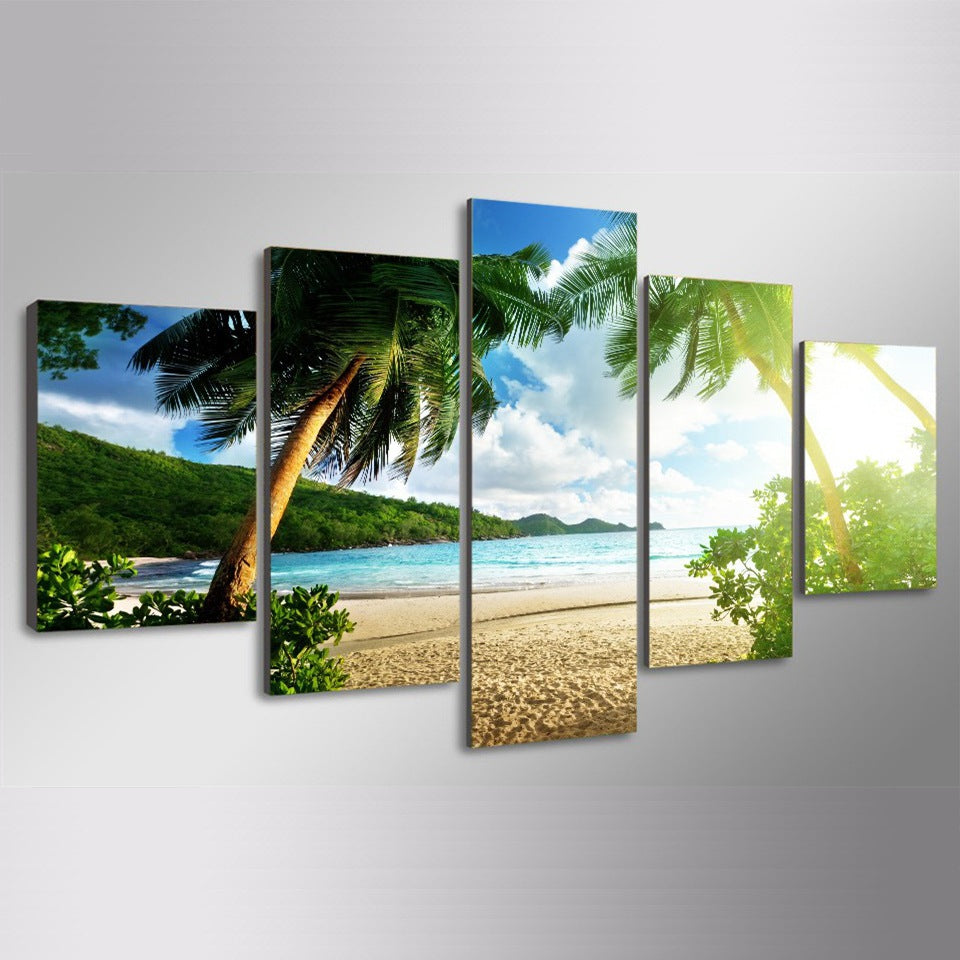 Set 5 Tele Spiaggia Palme