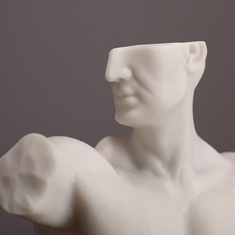 Busto decorativo stile nordico