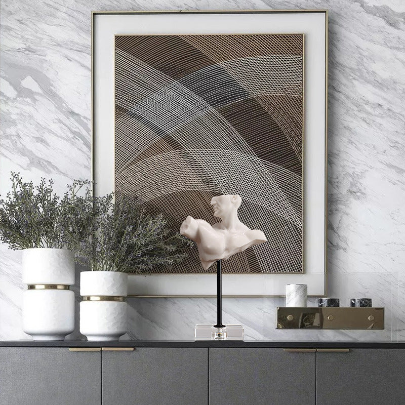 Busto decorativo stile nordico