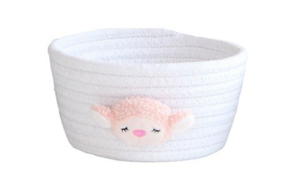 Cesto in cotone intrecciato