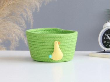 Cesto in cotone intrecciato