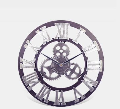 Orologio da parete Steampunk bronzo