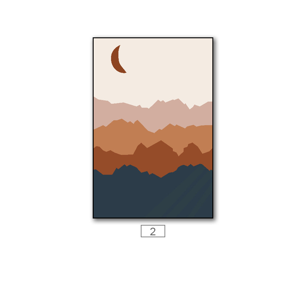 Quadro sole luna