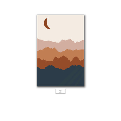 Quadro sole luna