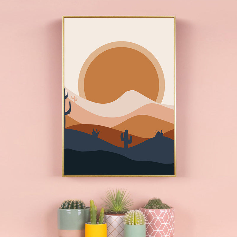 Quadro sole luna