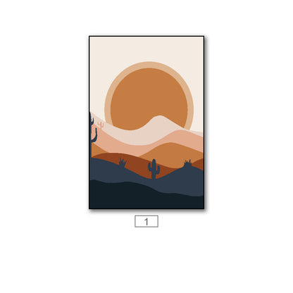 Quadro sole luna