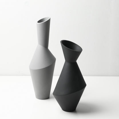 Vaso geometrico ceramica