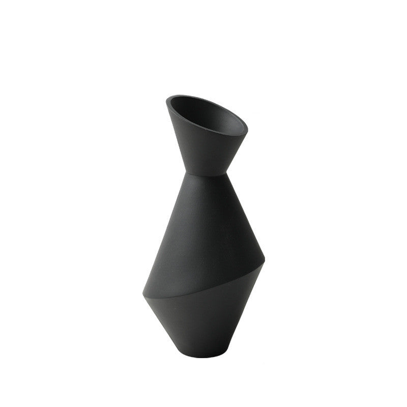 Vaso geometrico ceramica