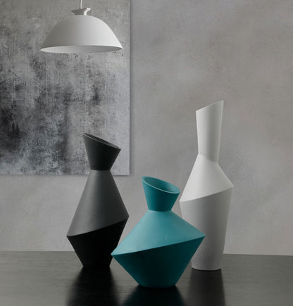 Vaso geometrico ceramica