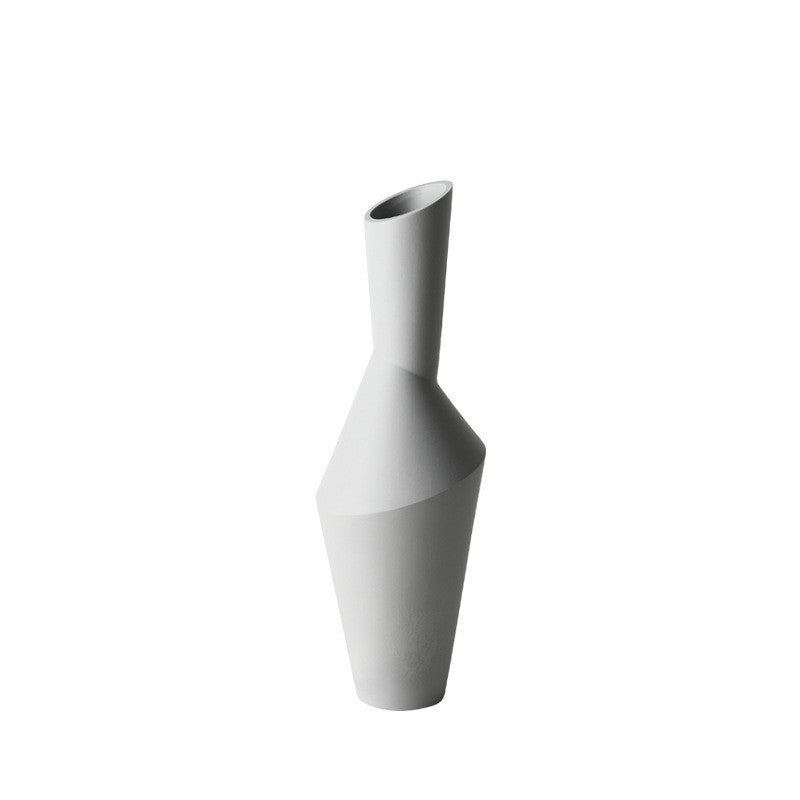 Vaso geometrico ceramica
