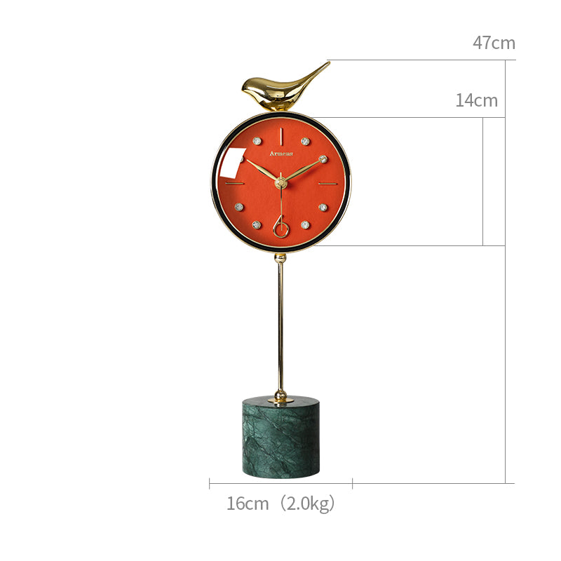 Orologio tavolo marmo nordico