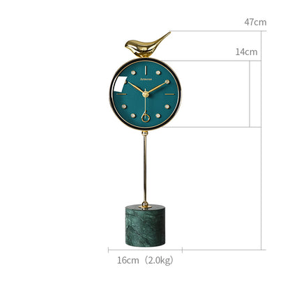 Orologio tavolo marmo nordico