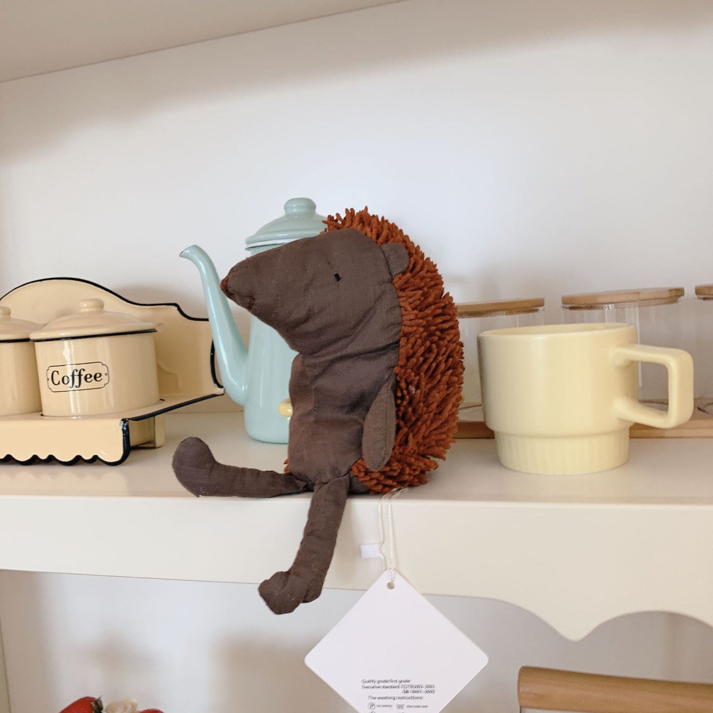 Peluche riccio carino