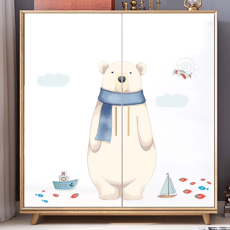 Adesivo murale orso