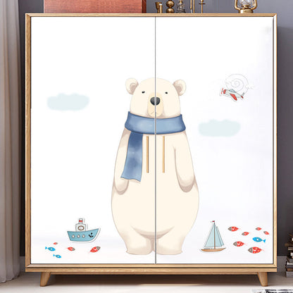 Adesivo murale orso