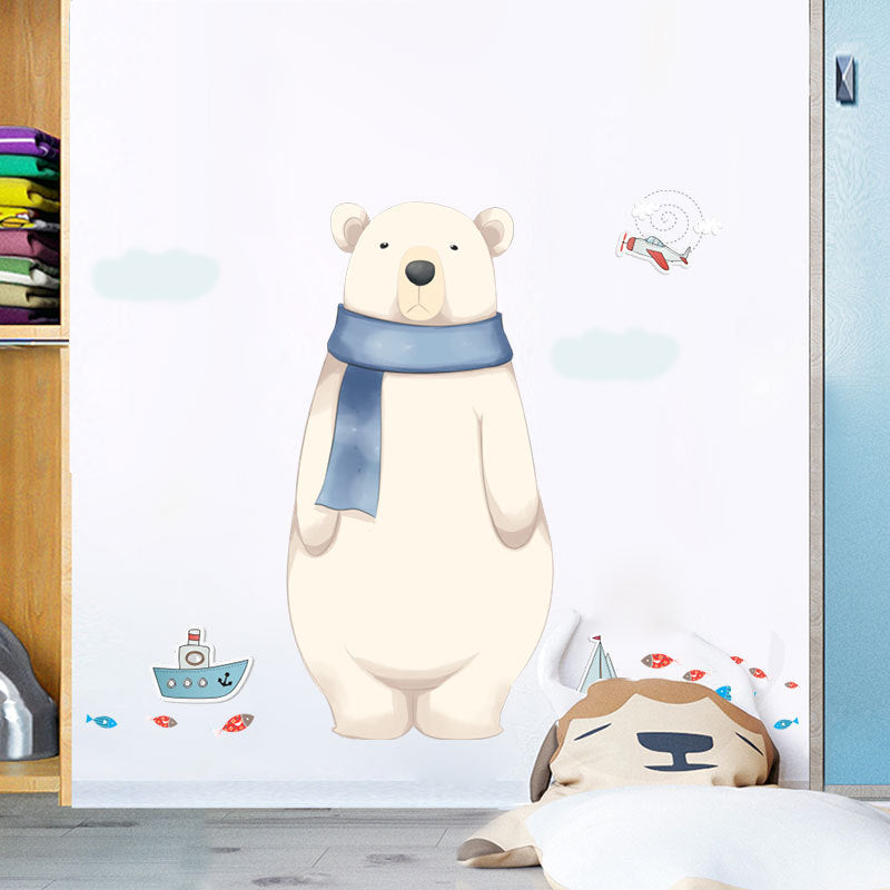 Adesivo murale orso