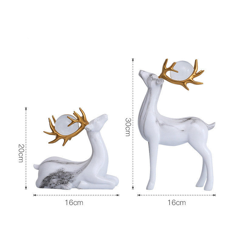 Ornamento Dorato Nordico