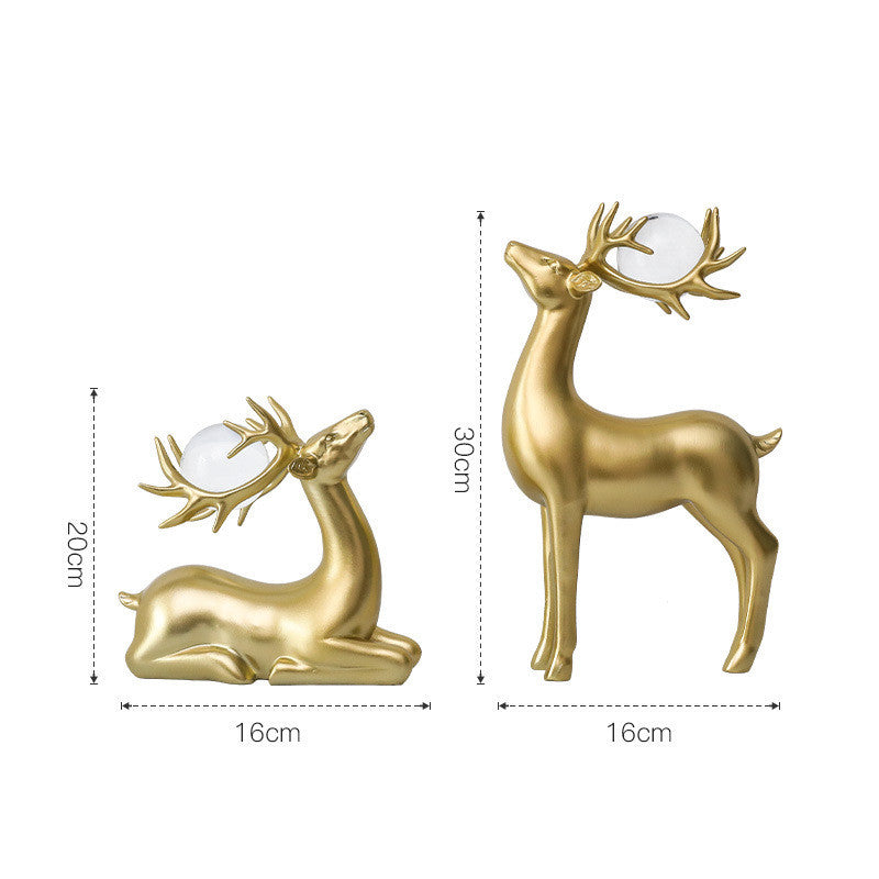 Ornamento Dorato Nordico