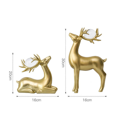 Ornamento Dorato Nordico