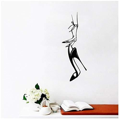 Quadro in MDF Donna che balla con tacchi