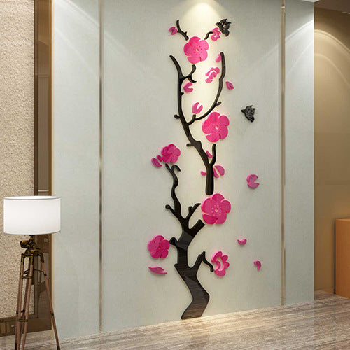 Adesivo murale Fiori di prugna