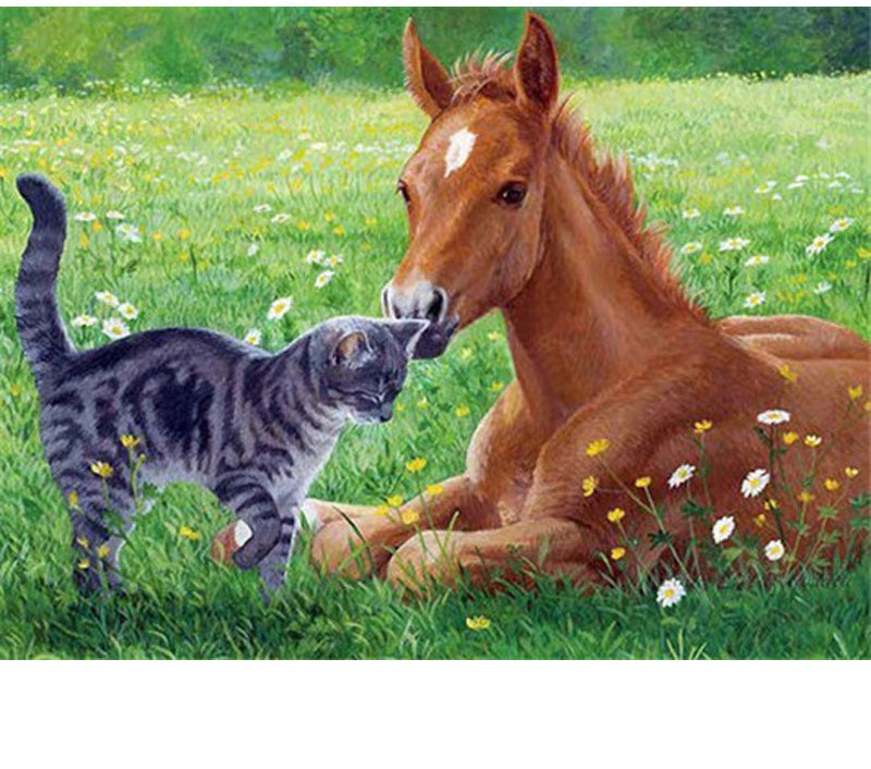 Cavallo Madre Figlio