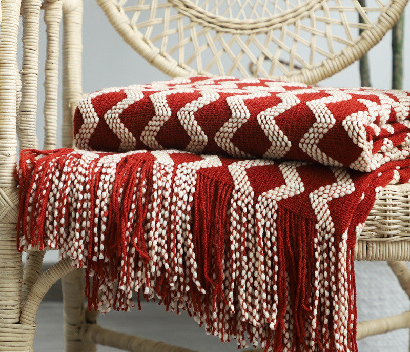 Coperta Maglia Divano