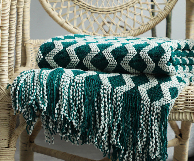 Coperta Maglia Divano