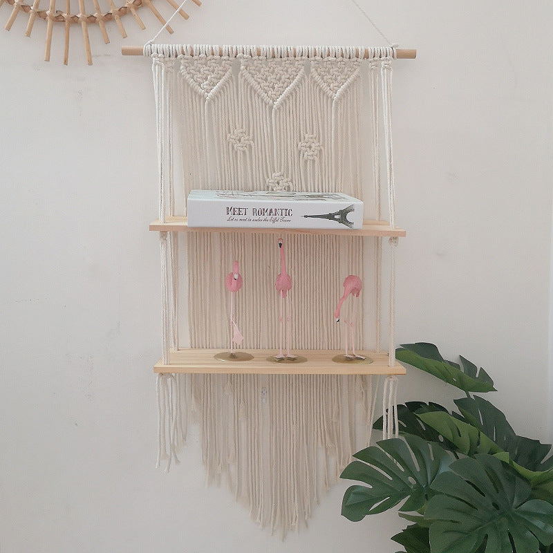 Tappezzeria Nordic con scaffale