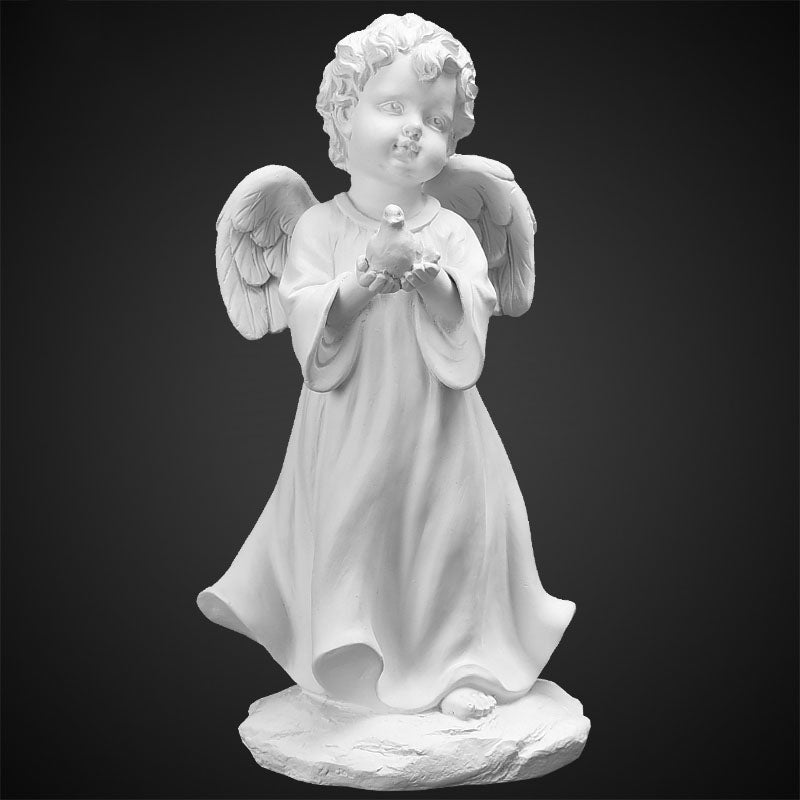 Statuetta angelo tromba