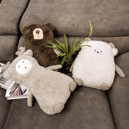 Cuscino peluche orso