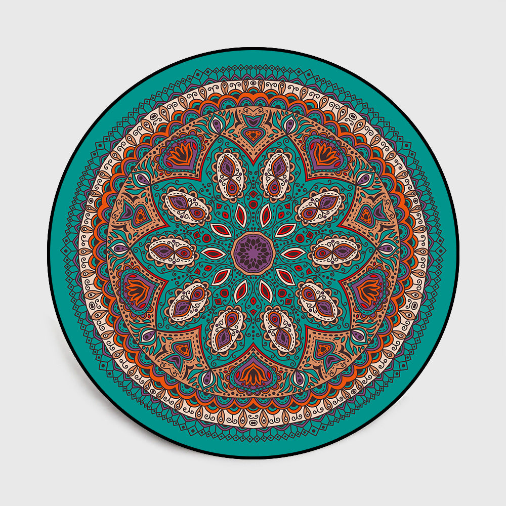 Tappetino mandala rotondo