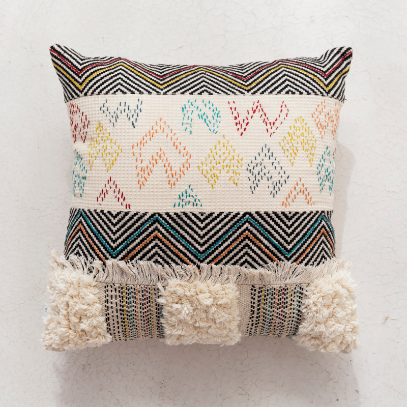 Federa cuscino lombare boho