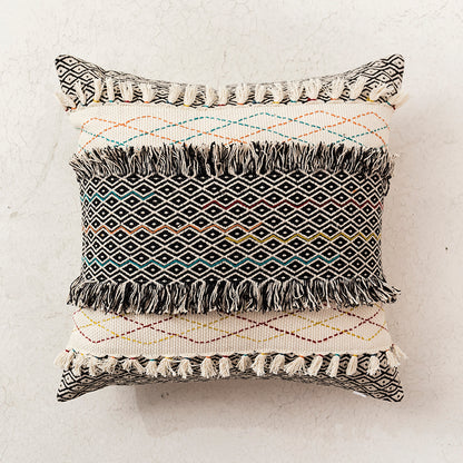 Federa cuscino lombare boho