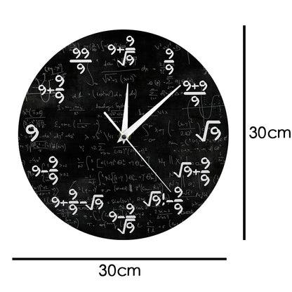 Orologio da parete Formule matematiche