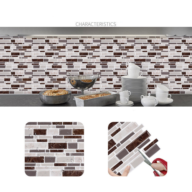 Adesivo murale 3D cucina
