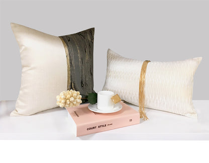 Cuscino con nappine