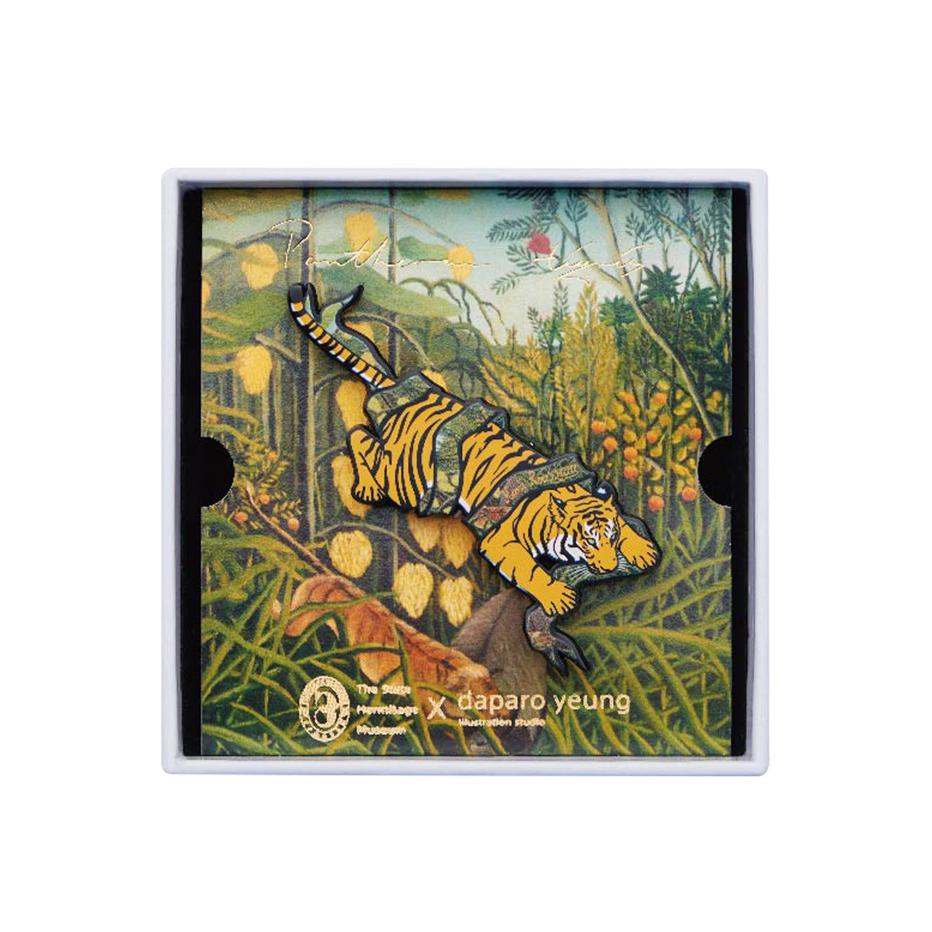 Spilla Tigre Smaltata